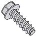 Unslotted Indented Hex Washer Steel Zinc Plated Tri-lobular  48-2 Thread Rolling Screws